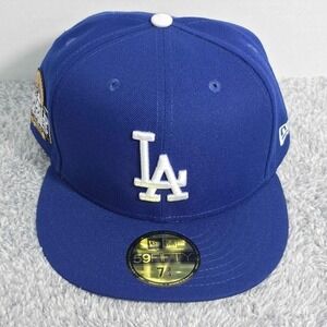 New Era 59FIFTY Los Angeles Dodgers 2024 World Series Size 7 3/4 Fitted Hat‎ NWT